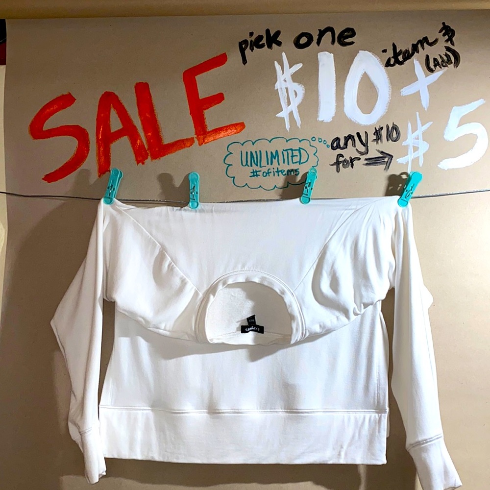 Express slit side sweatshirt $10 BYGO $5